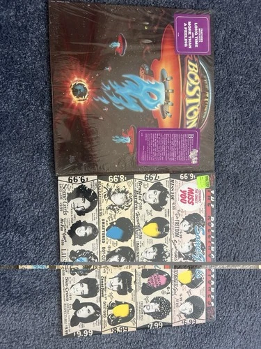 Classic Rock Vinyl Lot – Rolling Stones “Some Girls” + Boston LP – VG+