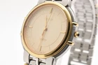 Vintage [NEAR MINT] SEIKO Dolce 8N41-6160 Gold Dial Qz Men's Watch From JAPAN