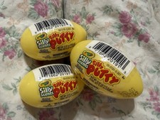 3 Crayola Silly Putty - Silly Scents - BANANA - New Sealed