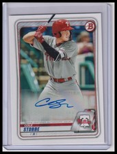 2020 Bowman Cole Stobbe Prospect 1st Autographs #PA-CS Philadelphia Phillies