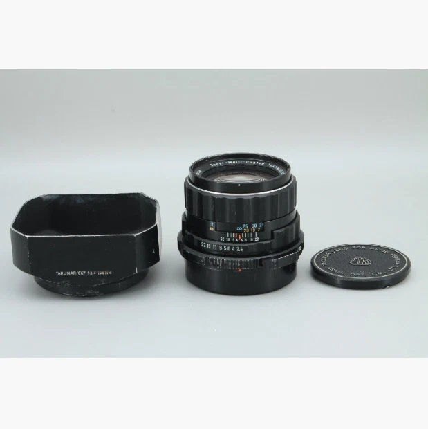 [Exc+6 w/Hood] Pentax SMC Takumar 6x7 105mm f2.4 Standard Lens For 67 II JAPAN - Image 2 of 4
