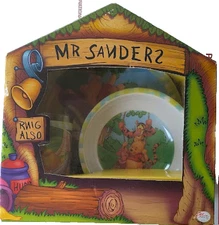 Vtg Zak Designs Winnie The Pooh Melamine Plate Set With Plate Bowl Tumbler NIB