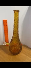 Tall Upcycled Vintage Decanter Glass Bong – Handmade Art Piece