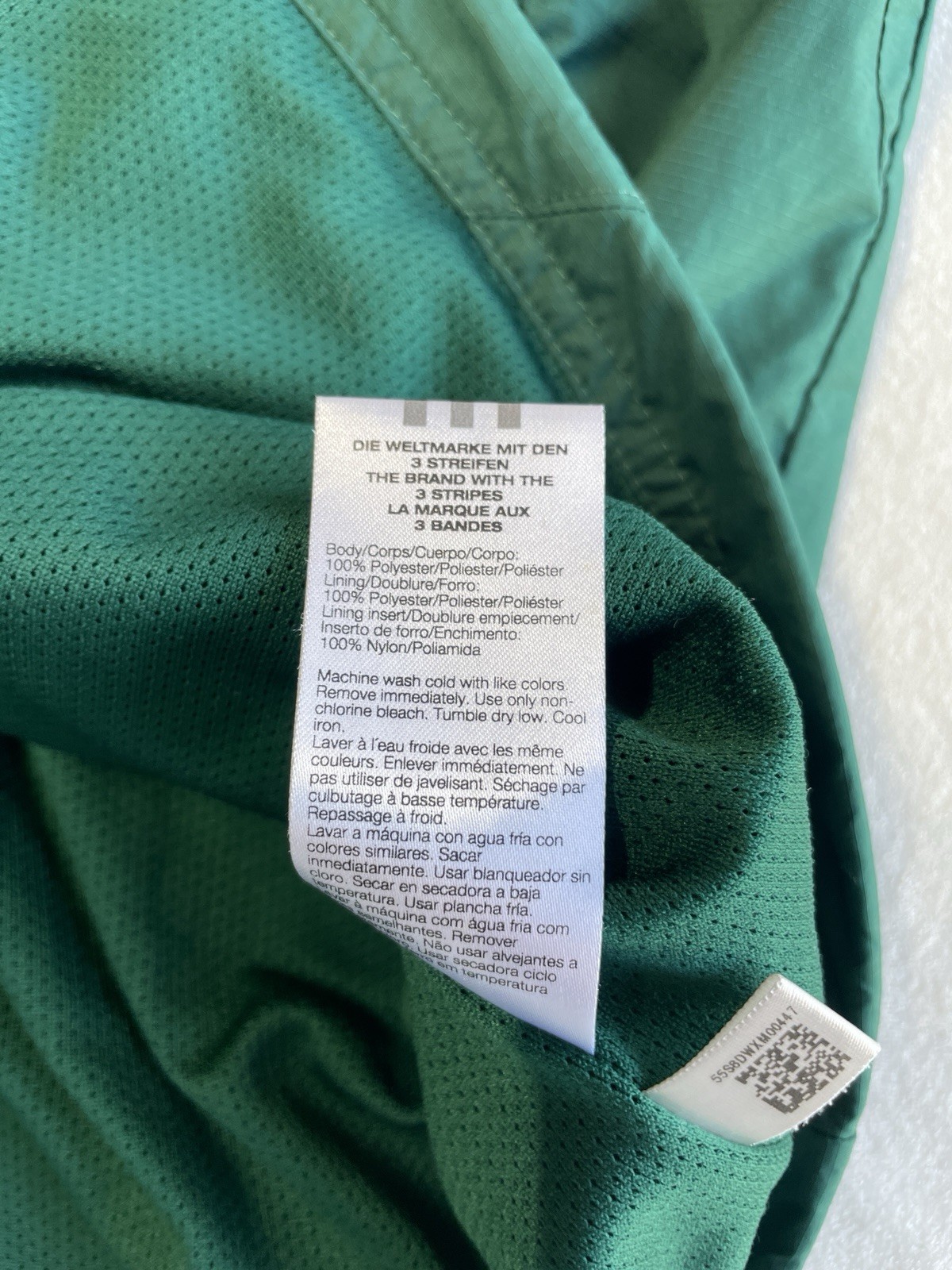 UAB Adidas Blazers Football Jacket Mens 2XL Team Zip Mesh Lined Wind Breaker thumbnail 6