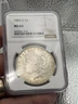 1883-O Morgan Silver Dollar NGC MS63 Toned