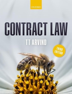 CONTRACT LAW by TT Arvind Professor of Law and Head of Department, Professor of