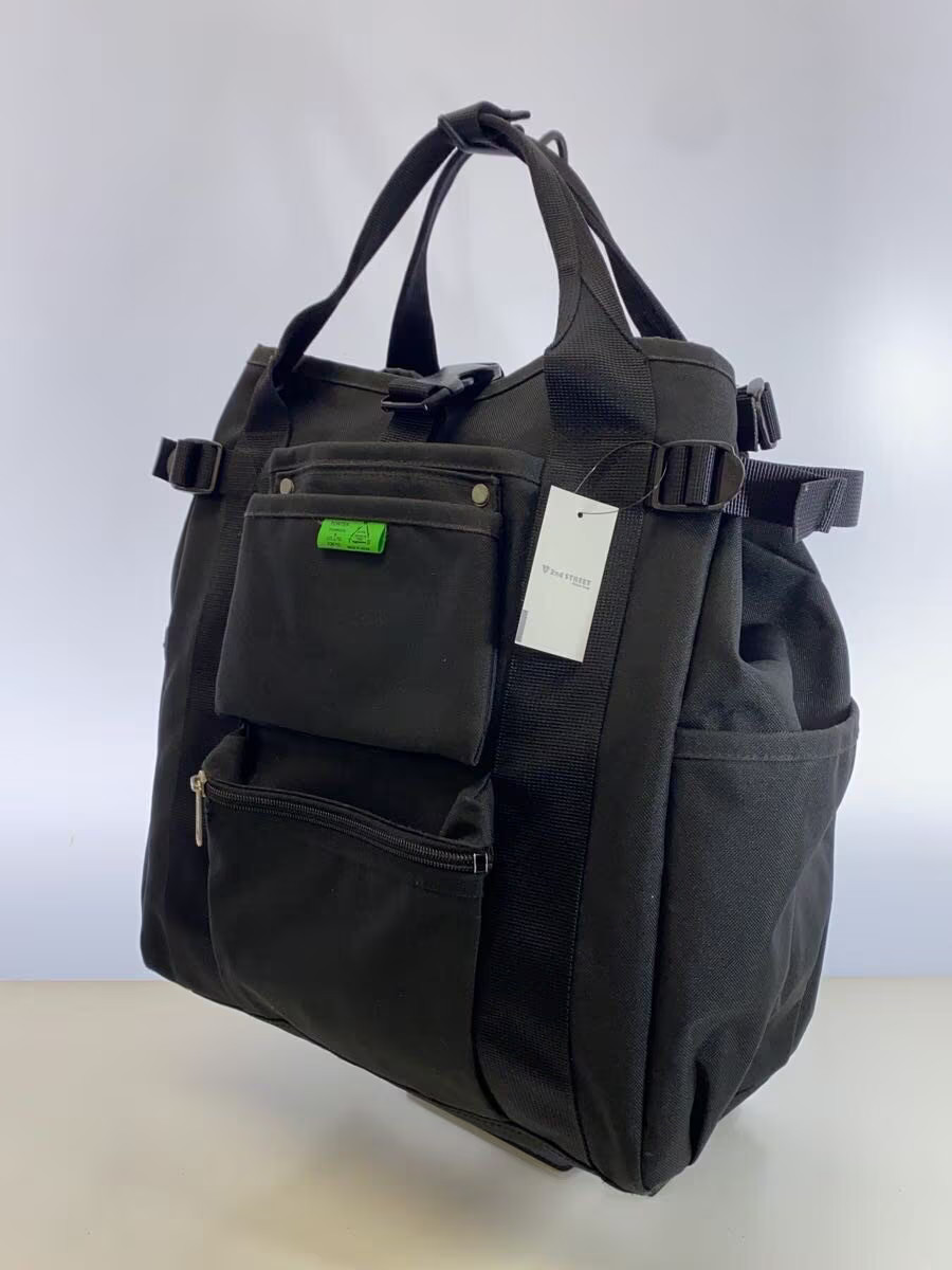 PORTER Union Record Bag Backpack Polyester BLK So… - image 2