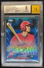2018 Topps Chrome Shohei Ohtani Rookie Auto Blue Wave Refractor #78/150 BGS 8/10