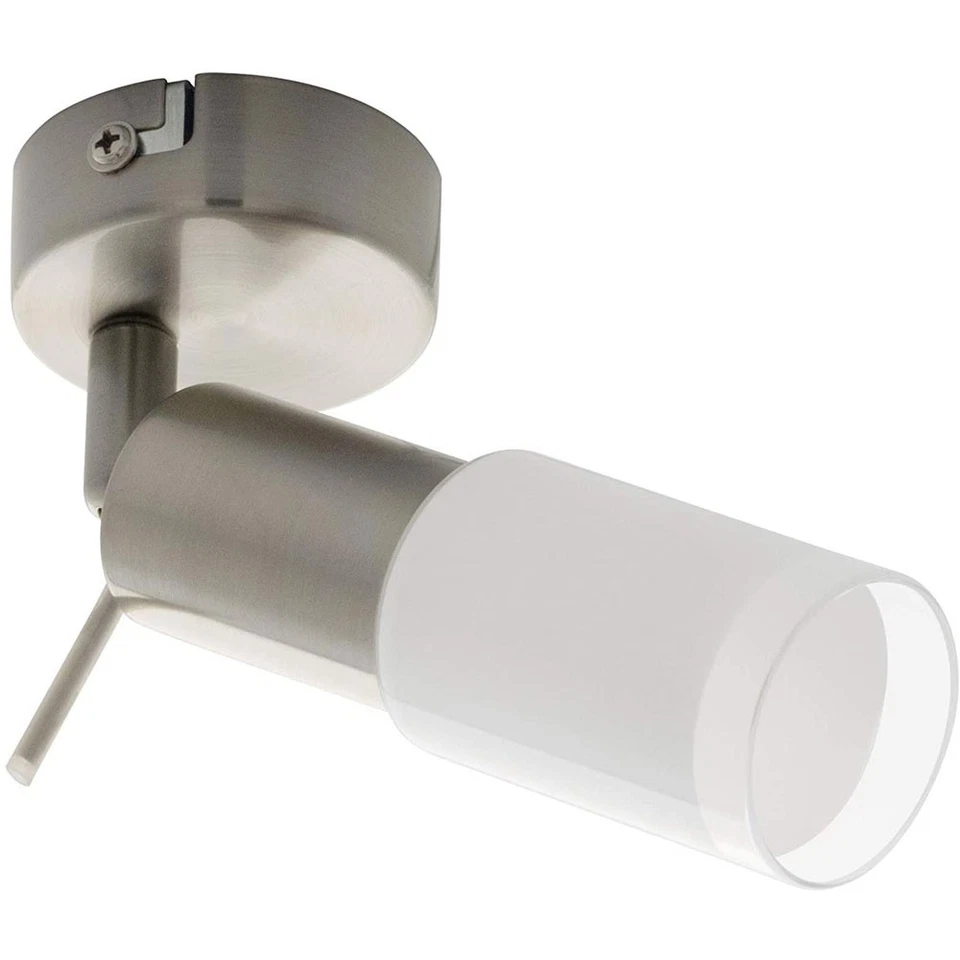 Eglo LED Wandlampe Deckenleuchte Vedra Nickel matt 3,5W 380lm warmweiß 3000K - Bild 1 von 1