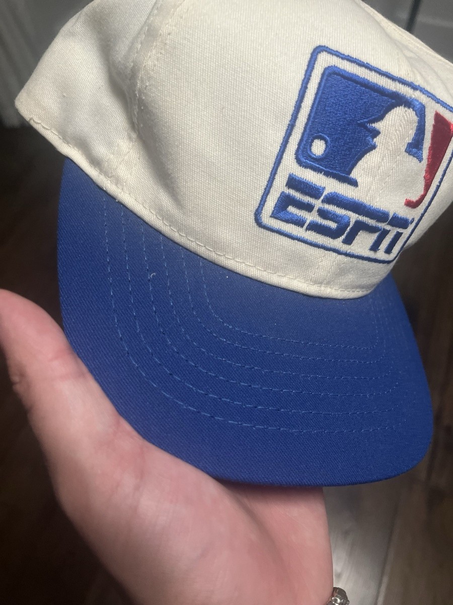 VINTAGE 90s ESPN PROMO MLB BATTER LOGO SNAPBACK HAT SWINGSTER USA