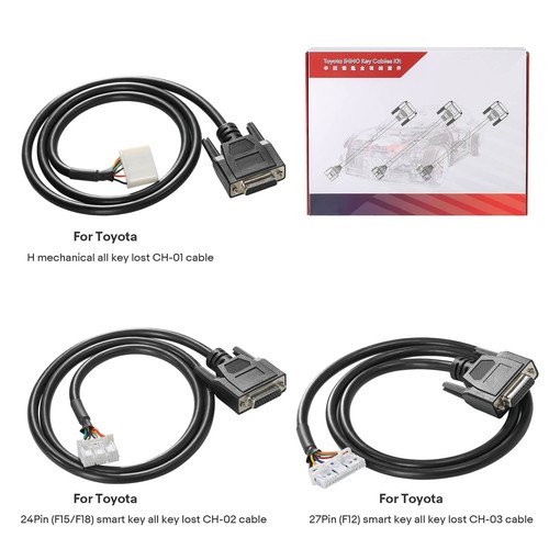 Launch for Toyota All Key Lost Cables Package (CH-01,CH-02,CH-03) for IMMO ELITE - Picture 8 of 8