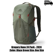 Gregory Nano 24 Pack - 2024 Color: Blaze Green Size: One Size