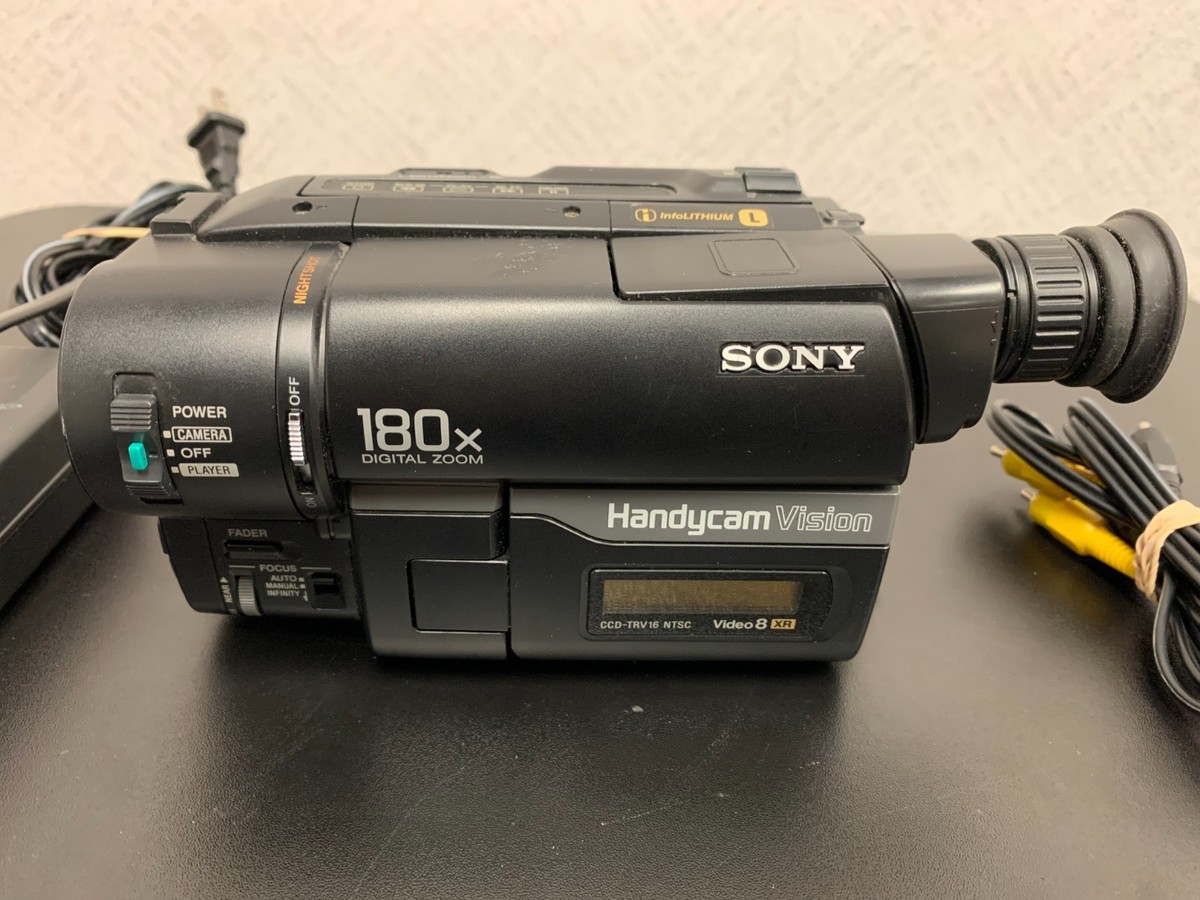 SONY VideoHi8Handycam CCD-TRV116 ⑦ Sony CCD-TRV116 Hi-Eight Video Camera Recorder | eBay