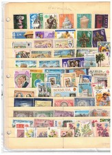 BERMUDA COLLECTION of 60 USED cat $25.++  LOT  303-44