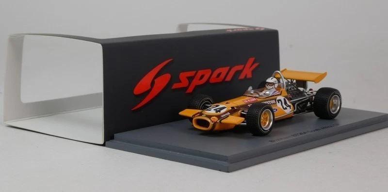Spark Brabham BT26A #8 Peter De Klerk South Africa GP 1970 1/43 S8324 - Image 3 of 3
