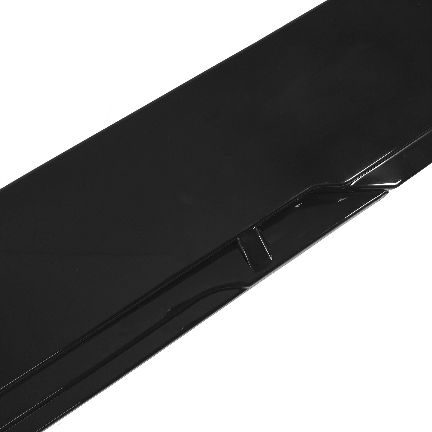 Front Bumper Lip/ Splitter Spoiler Glossy Black Body Kit For AUDI A3 A4 A5 A6 A7