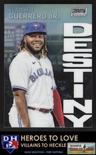 2022 Stadium Club Chrome Dynasty & Destiny Vladimir Guerrero Jr. #6B Blue Jays