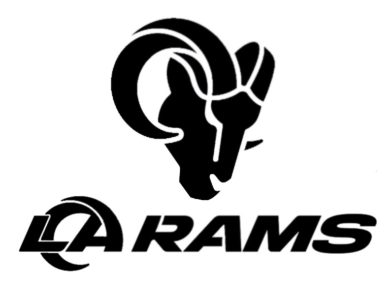 Los Angeles Rams LA Rams 11 los-angeles-rams-la-rams-11-x-8-5-custom-stencil-2-fast-free-shipping-ebay