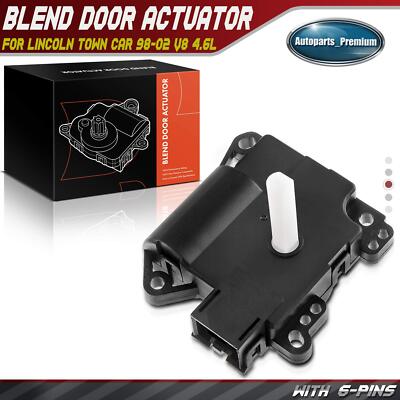 HVAC Heater Blend Door Actuator for Lincoln Town Car 98-02 Right