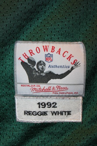midnight green 1992 Philadelphia Eagles Reggie White (92) stitched jersey - 56 - Picture 6 of 11