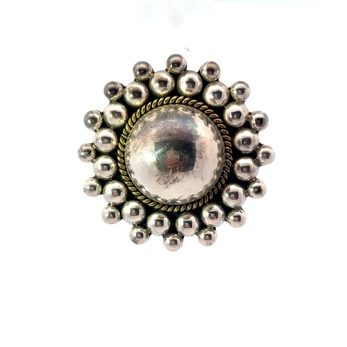Spilla per neonato in argento Sterling 925, 3 cm, ovale con