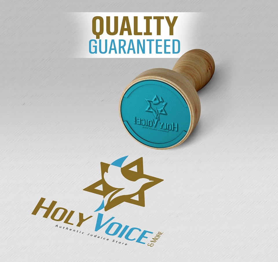 Ram Shofar Horn from Israel Traditional Half Polished Ram Shofar, Holy