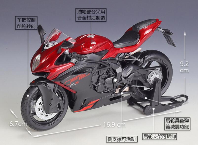 Welly 1:12 2022 MV Agusta F3 RR Motorcycle Model Bike New | eBay