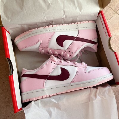 【新品同様】Nike Dunk Low ピンク/ホワイト20.5㎝ Nike Dunk Low 