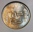 2003 Alabama P State Quarter - BU - Uncirculated