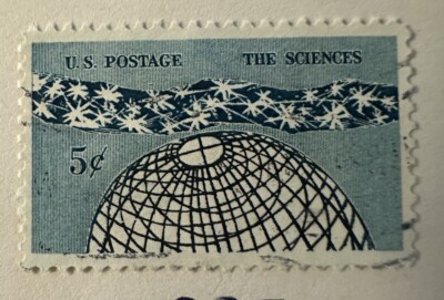 Scott #1237 The Universe Single VF 5 Cent U.S. Postage Stamp 1963