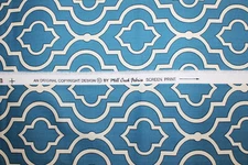Mill Creek Fabric. Screen Print. Approx. 35 x 54". RB-440