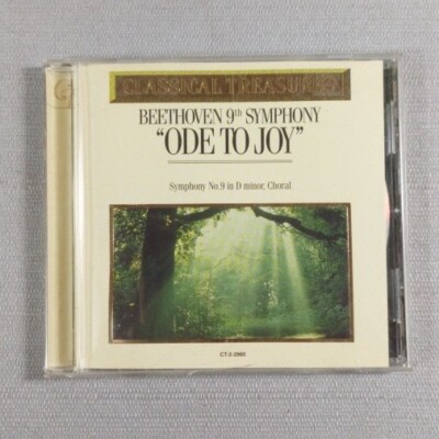 Classical Treasures Classical Melodies CD. ODE TO Joy.Beethoven 9TH Symphony.