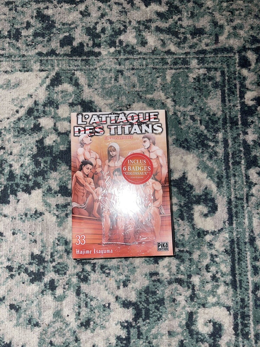 L'Attaque Des Titans (SNK) Tome 33 Édition Collector - Neuf | eBay