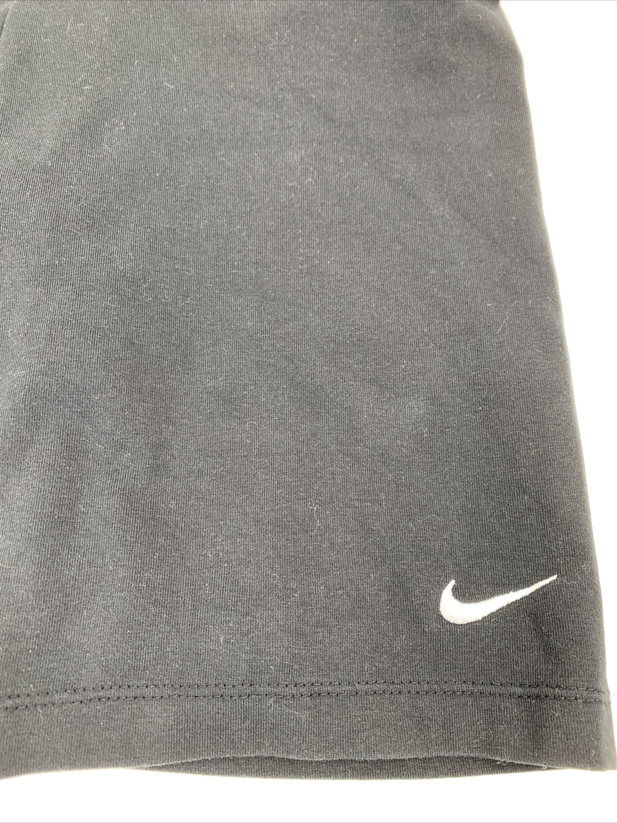 nike womens solid black knit compression shorts l… - image 2