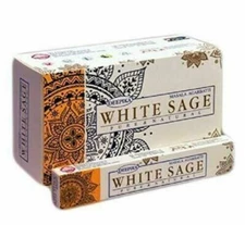 Deepika White Sage Incense Sticks Natural Rolled Masala Fragrance Agarabtti 180g
