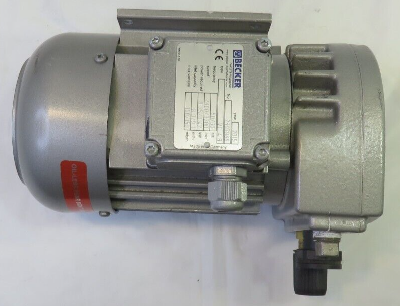 BECKER OILLESS VACUUM PUMP MODEL VT4.8, FOR PARTS/ REPAIR eBay