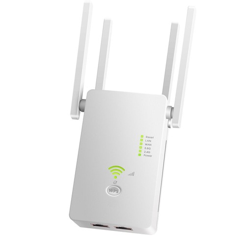 U-speed AC1200 WiFi Extender 1200Mbps Wireless Signal Amplifier Booster Repeater - 第 3/17 張圖片