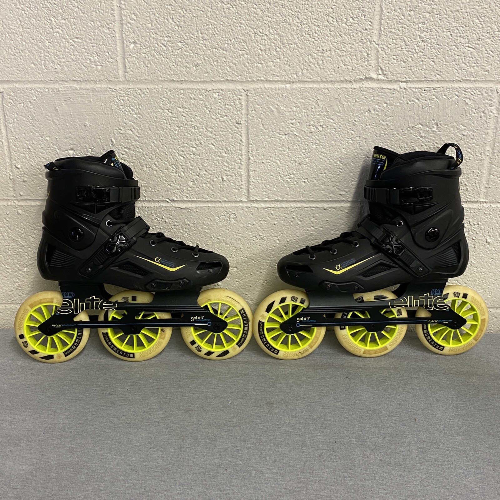 Roller Derby Elite Alpha 3x125 Inline Skates 125mm Size 10 RD Elite