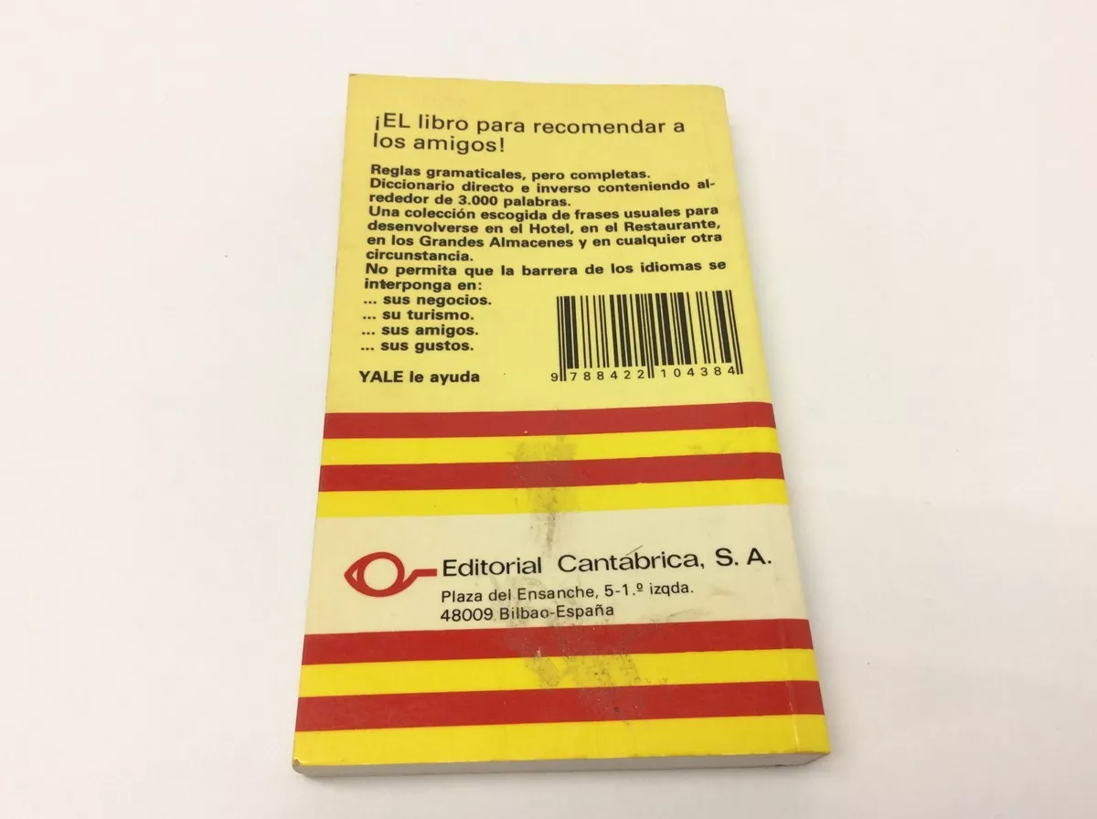 Espanol Catalan Guia de Conversacion YALE Conversation Guide Book