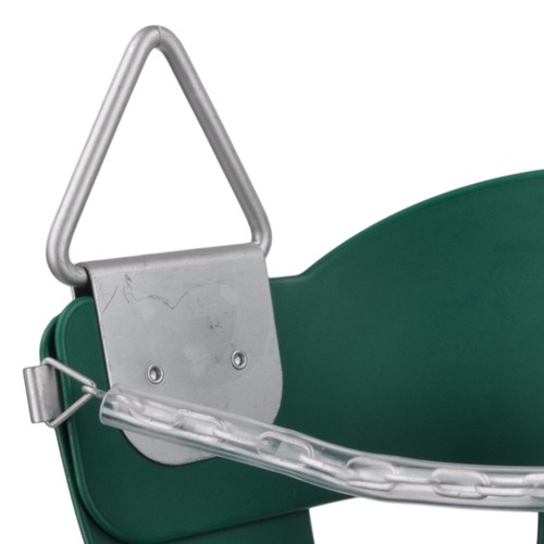 JUEGO DE COLUMPIO DE COSAS MEDIO CUBO ASIENTO VERDE parque niño pequeño accesorio de juego 0134 - Imagen 10 de 12