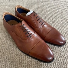 Image of Dune London Men's Tan Leather Lace Up Shoes UK7