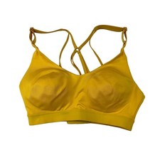 CALIA by Carrie Underwood Focus Strappy Racerback Sports Bra Sz XS Back Closure