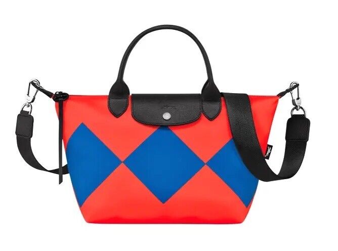 限定*LONGCHAMP Le Pliage コレクション キャンバス トート Longchamp Le Pliage Casaque Small Recycled Canvas Top Handle