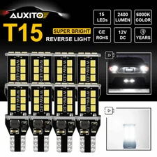 Super White Error Free LED Bulb Car Backup Reverse Light 912 921 T15 W16W Lot