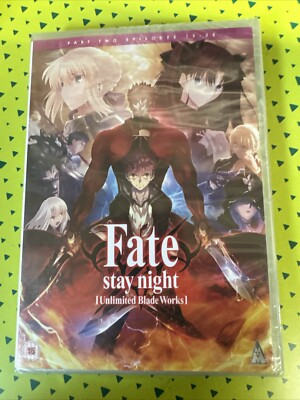 Fate Stay Night Unlimited Blade Works Part 2 EPISODES 13-25 NEW