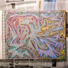 Drawing 11X14" Oil Pastel on Paper