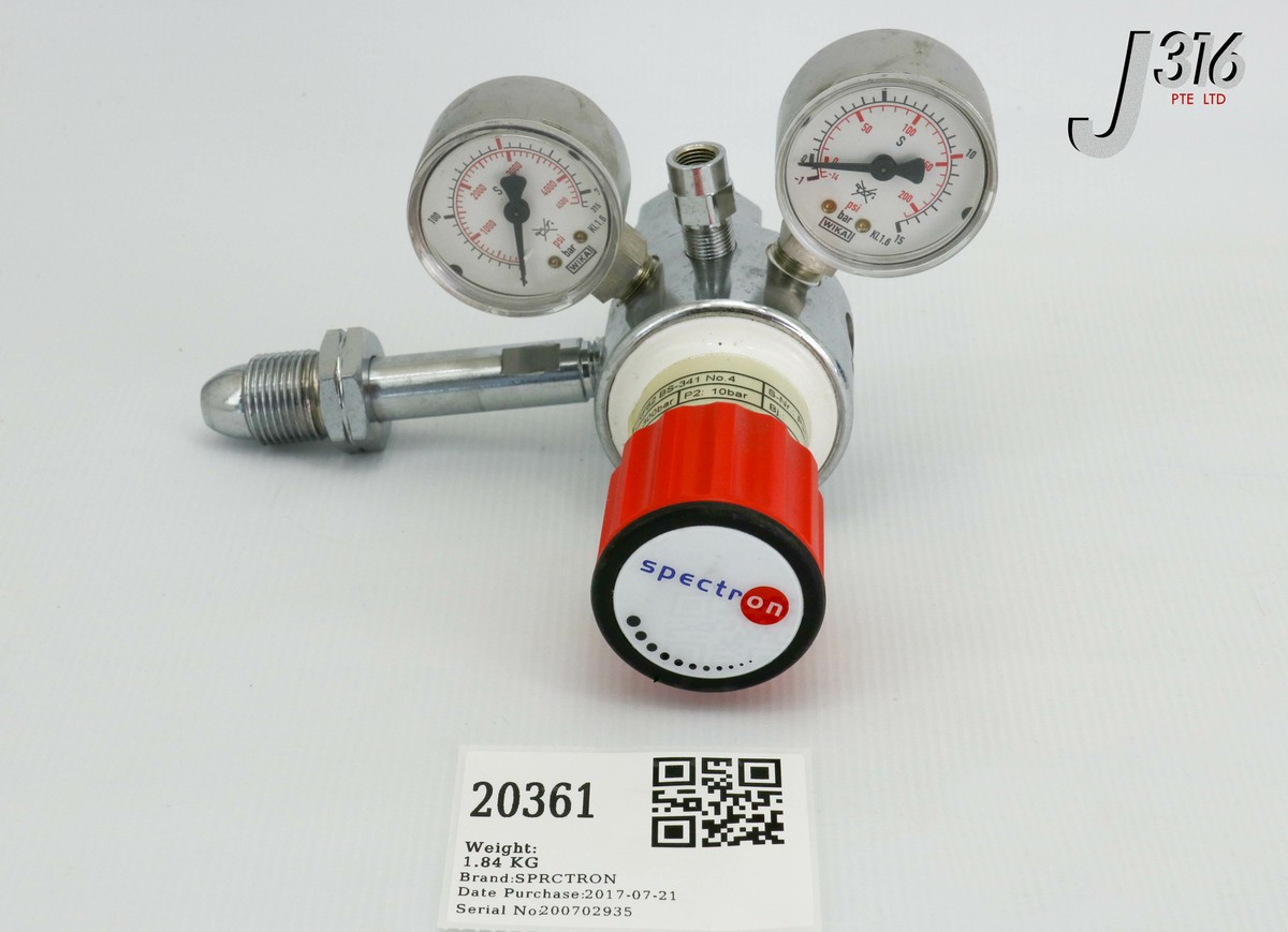 のの 20361 SPECTRON CYLINDER PRESSURE REGULATOR CRF62 BS-341 | eBay