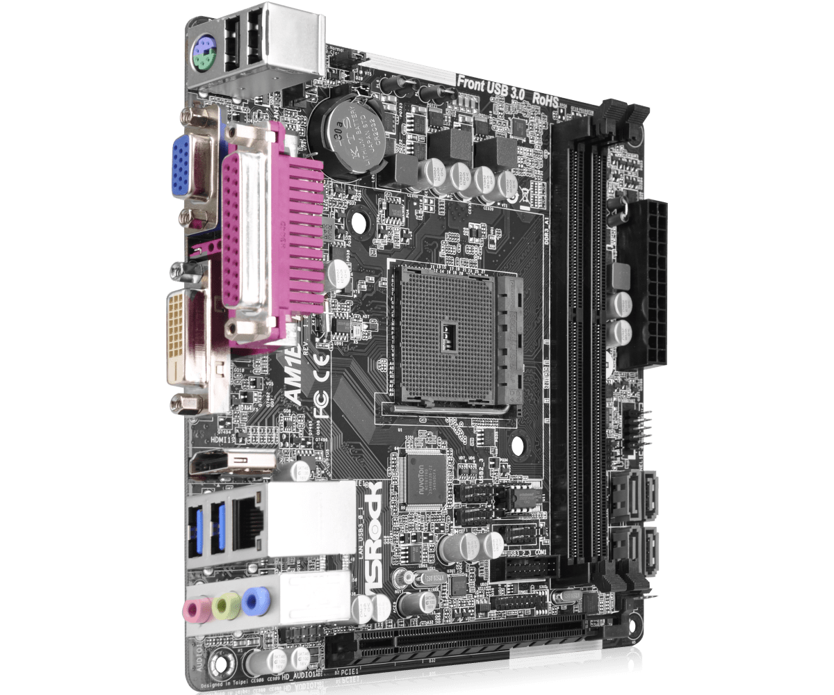 ASRock AM1B-ITX マザーボード For ASROCK AM1B-ITX Socket AM1 DDDR3 Mini-ITX Motherboard | eBay