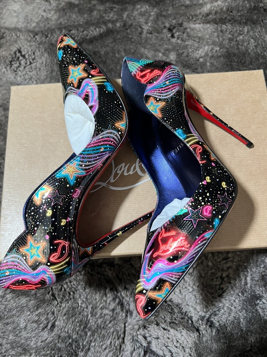 Christian Louboutin Hot Chick Starlight Heels Size 40 New in Christian Louboutin Hot Chick Starlight Heels Size 40 New in
