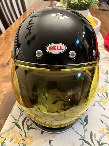 Black Bell Bullitt Motorcycle Helmet 